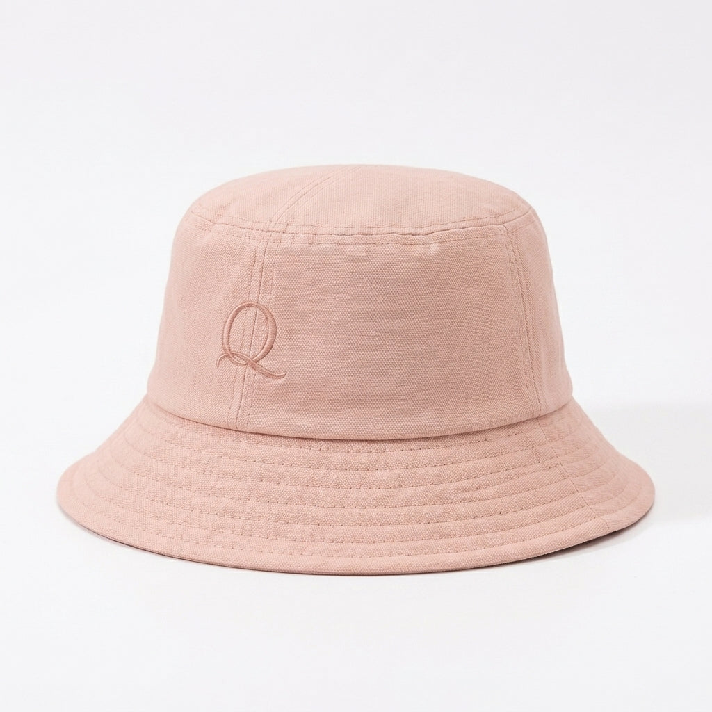 Qlloarrip™ Elodie Soft-Brim Bucket Hat – Women's Cotton Fashion Sun Hat, Packable Everyday Accessory